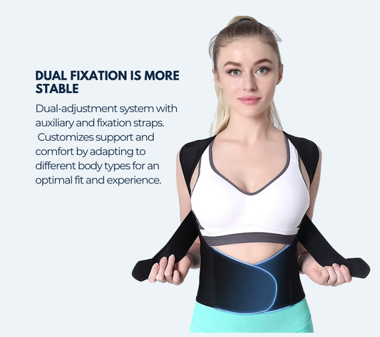 BackEaseโข Adjustable Straps Posture Correction Men-Women