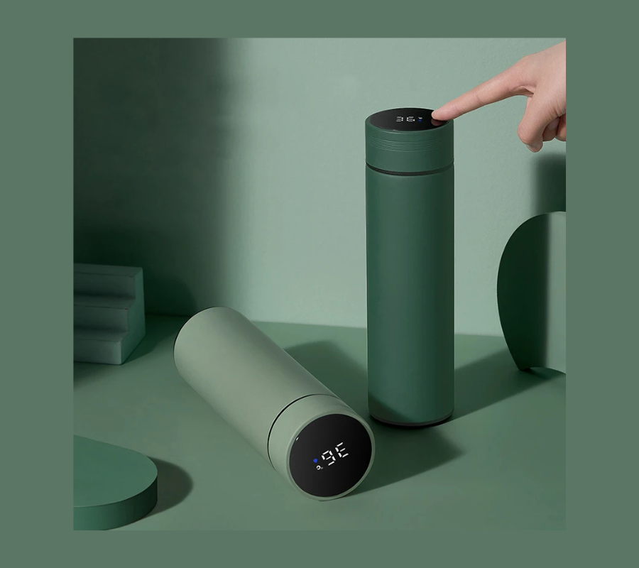 Smart Flask - Stainless Steel Digital Thermos with Temperature Control - 500ml