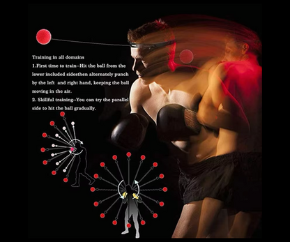 Boxing Reflex Ball with Headband